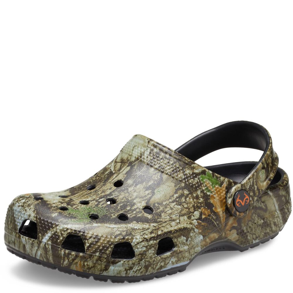 Crocs Unisex-Child Classic Realtree Clog, Multi APX, 6 Big Kid